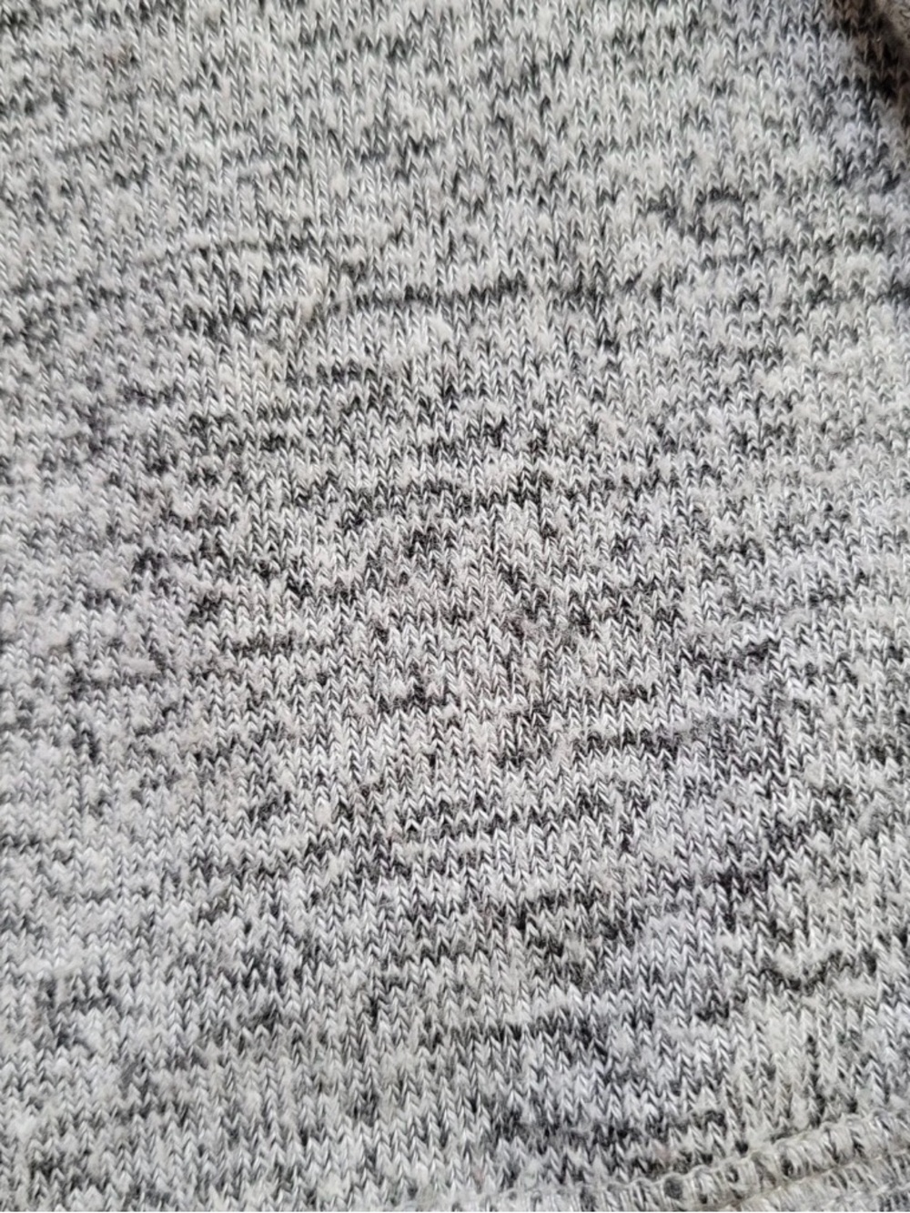 Gilligan & O'Malley Heather Gray Zip-Up Hooded Sweater - Picture 3 of 5